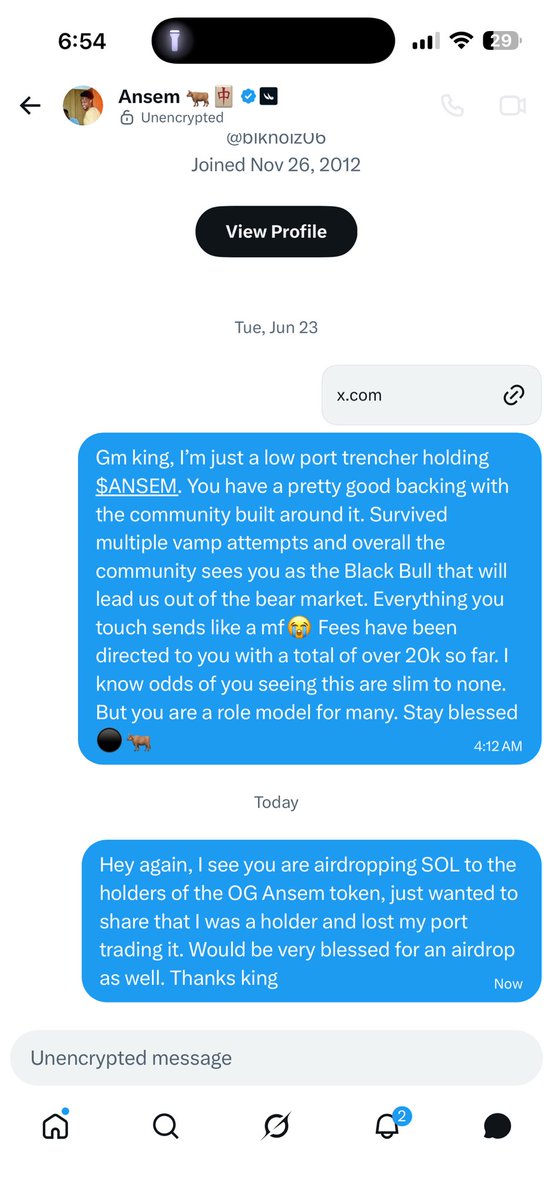 lucassrosss's tweet photo. @blknoiz06 I sent you the OG $ansem a week ago. Lost a good amount https://t.co/IztF6OyOAn