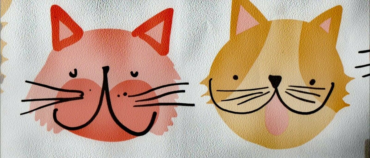 jenkaysa's tweet photo. Bright and summery wallpaper, why no?t Check out Multi Colour Cartoon Cats Wallpaper #cartooncats https://t.co/J3a7F2VBKC