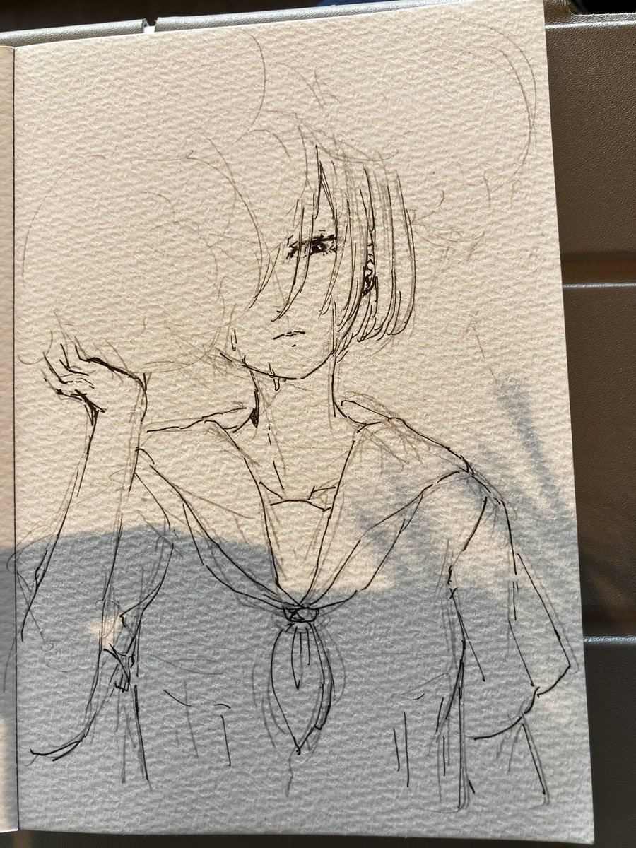 mohumohukoko's tweet photo. おひるのらくがき　タイムラプス https://t.co/Q8Cezva4wa