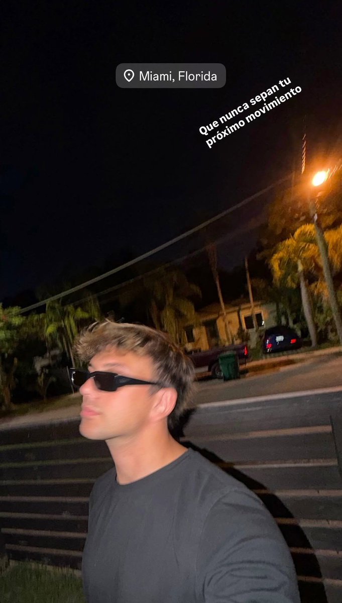 fansclubbausa's tweet photo. "Que nunca sepan tu próximo movimiento"

Bauti desde Miami ✨️ https://t.co/ugxLVScCCP