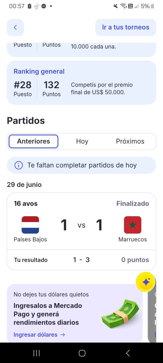 Toledizii's tweet photo. Como que en el prode por mas qje acierte que gano no me dan los puntos de marruecos https://t.co/Q7Dt4ZXCR0