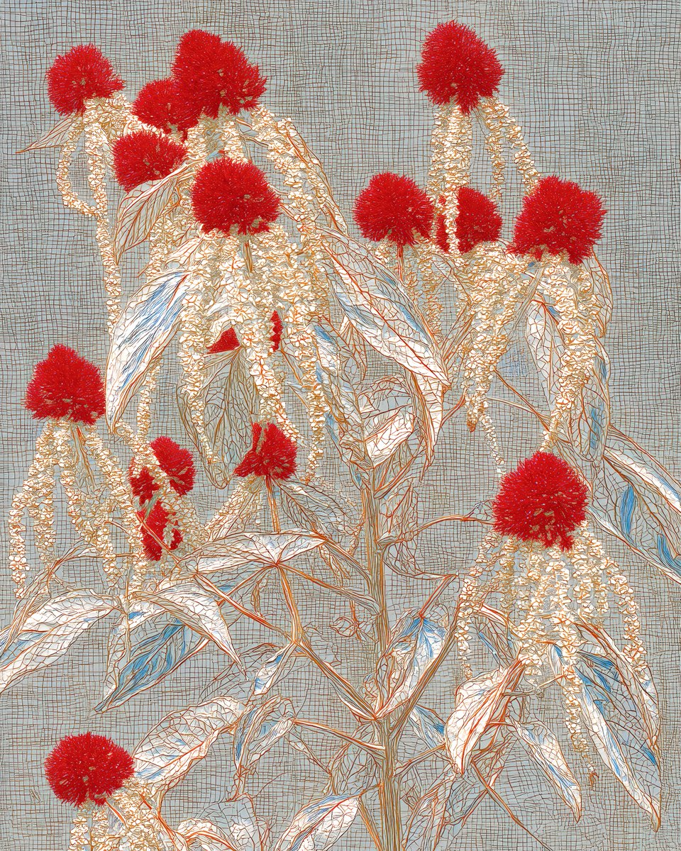 a1111ac011d0's tweet photo. NEW NATURE 

Amaranthus #4 https://t.co/KMwtPeAoFQ