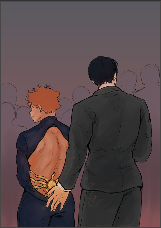 sonianime's tweet photo. I'll leave this progress here and finish them later. #kagehina #影日 Trust the process—from me to me. https://t.co/per3c8cXnq