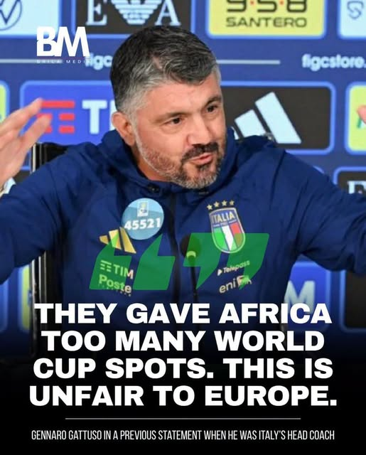 DonElece's tweet photo. É Gattuso. Assiste aí. Mas assiste quieto, por favor. https://t.co/ncKdizGfvR