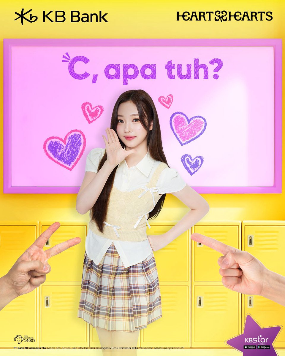 kbbank_id's tweet photo. A, B, C 5 Dasar..
C itu Choose KB Bank! 💛

Bersama Hearts2Hearts dan KB Bank, mulai dari menabung hingga berinvestasi jadi lebih mudah dan menyenangkan.

Yuk, pilih KB Bank jadi partner finansialmu! 💛

#KBBank #Hearts2Hearts #KBBankxHearts2Hearts #KitaBisakarenaBersama #KBstar https://t.co/L8kayEfLjk