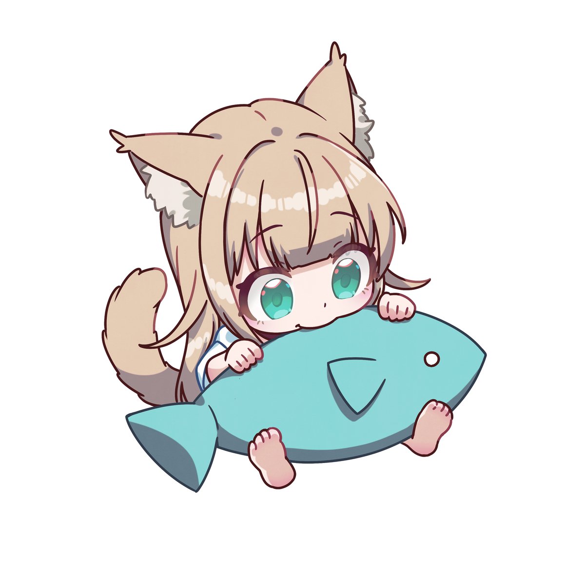 40hara's tweet photo. おさかな、はむはむ🐟🐈✨

#うちのねこが女の子でかわいい https://t.co/dUsL4sLG1J