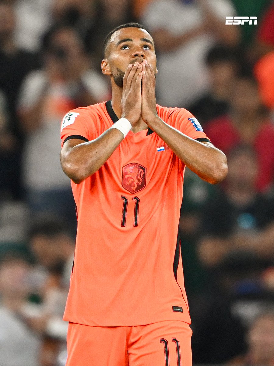 ESPNnl's tweet photo. Als het iemand gegund was.. 😔 https://t.co/a8IXc7yxr5