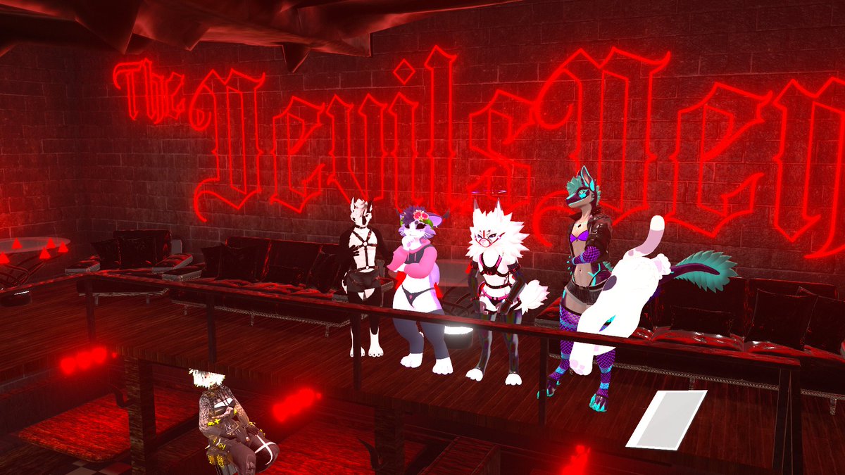 TheDevilsDenVR's tweet photo. Some pics from last week's Emo4ever #vrchat #TheDevilsDen https://t.co/zJKv5HOsdP