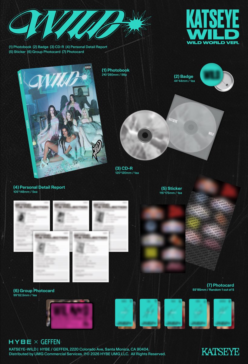 ◇━━━━━━━━━◇ 3rd EP『WILD』 2026.8.14 Release