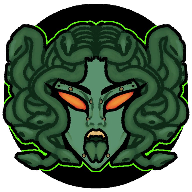 Celly_Marsh's tweet photo. Medusa 🐍 https://t.co/z05YzzRi3J