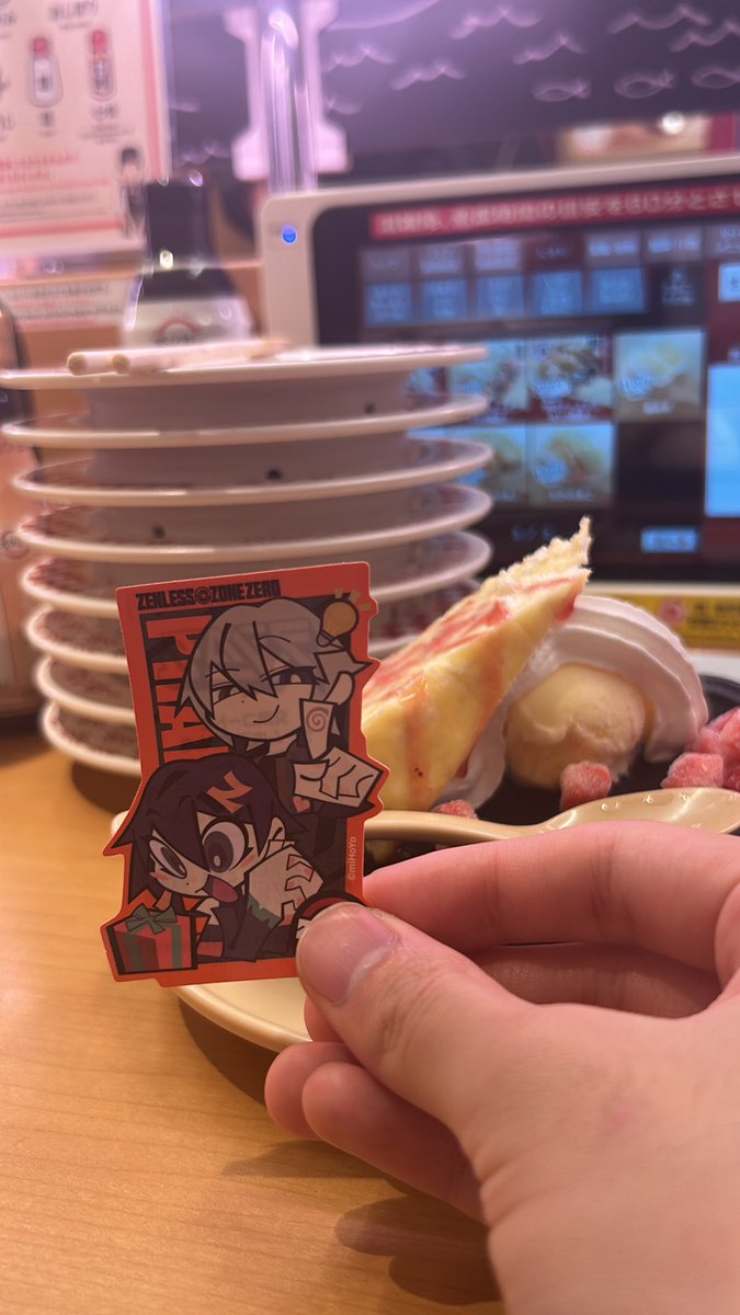 OsushiANDMusics's tweet photo. ゼンゼロコラボやってたから行ってみたよ
容量多すぎるしスマホの発熱やばいから消したけど大好きだからね🥺 https://t.co/BtlpIalan4