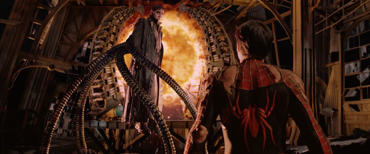 marvelousgeek__'s tweet photo. 22 years ago today, Sam Raimi’s ‘SPIDER-MAN 2’ was released in theaters. https://t.co/jfknLAmAIj