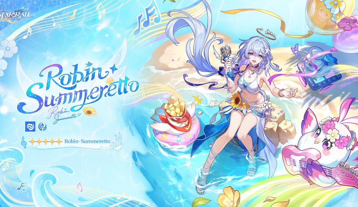 Gacha_Zone's tweet photo. ROBIN SUMMERETTO DRIP MARKETING!!!     

5* // Wind // Remembrance  

#HonkaiStarRail https://t.co/PmWaqp2JxZ