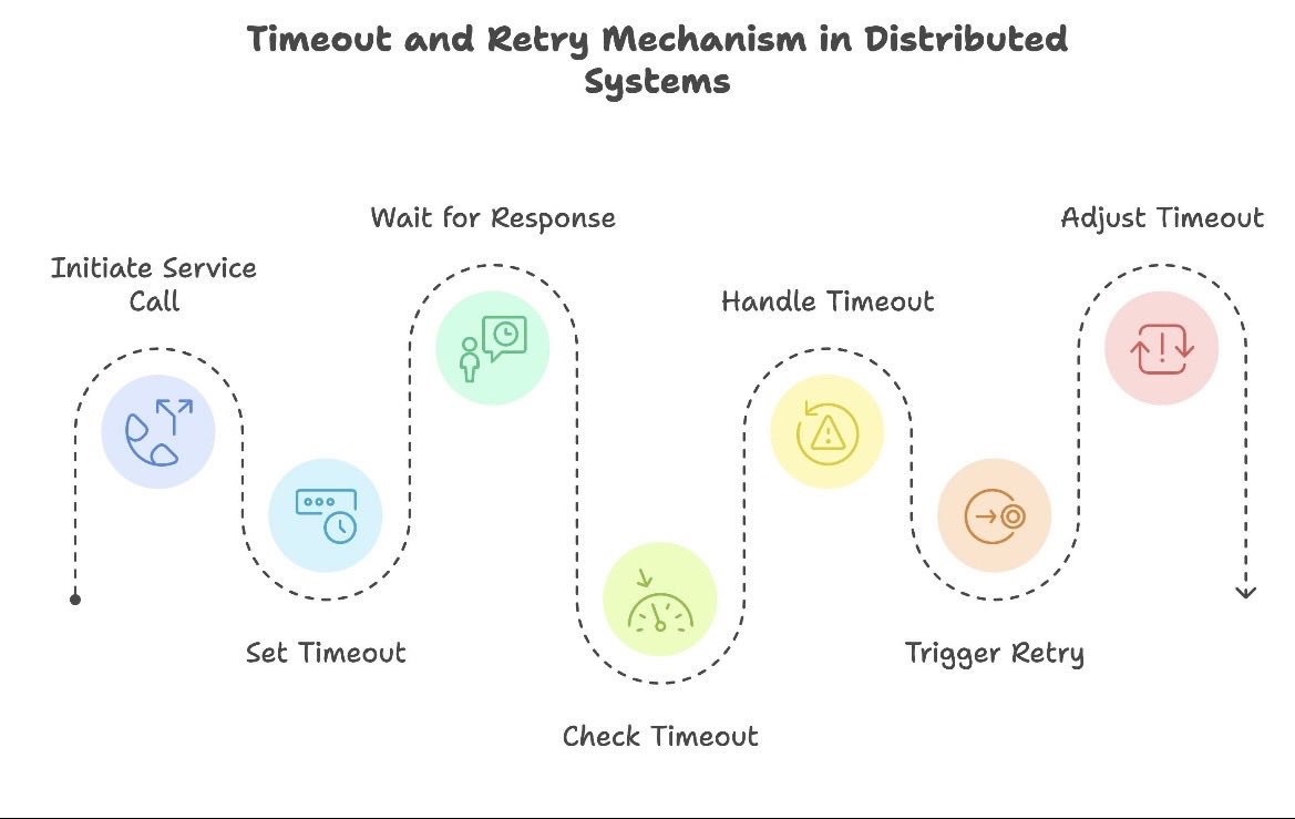 TheStackPilot's tweet photo. A slow dependency shouldn’t keep your users waiting forever.

Timeouts let your system fail fast, recover sooner, and protect valuable resources.

Sometimes the best response is knowing when to stop waiting. https://t.co/a7dtJ72riB
