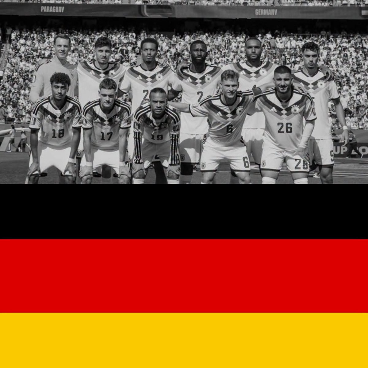 OUTOFCF's tweet photo. Alemania NUNCA había perdido una tanda de penales en la historia de los Mundiales: 4 disputadas, 4 ganadas.

Hasta hoy.

Así de gigante es la hazaña que acaba de conseguir Paraguay. https://t.co/bV2RQAQi35