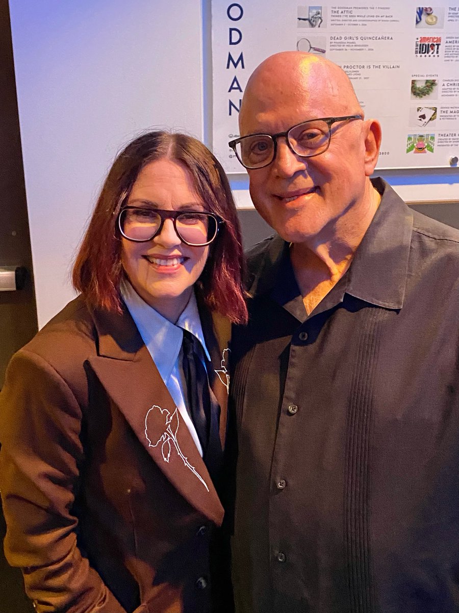 DeanRichards's tweet photo. You MUST see the @GoodmanTheatre’s #iceboy!! So funny, so well performed, so well written with a @MelBrooks - All About Eve vibe.
And so nice to catch up w stars @MeganMullally , @Nick_Offerman and @cedricYarbrough at the cast party after the show. https://t.co/K653pXsU8H