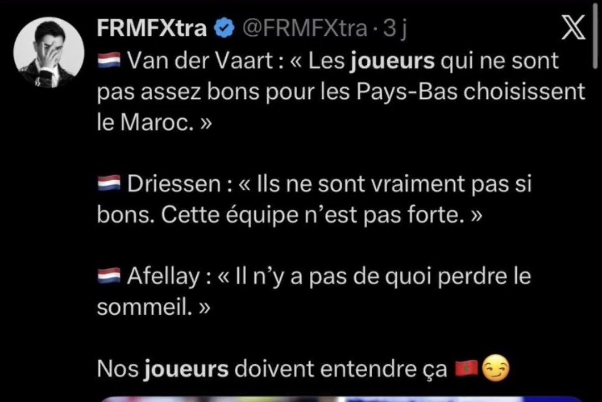 Redkaa34's tweet photo. Je pose ça la ou cas ou ! 🇲🇦❤️ https://t.co/cXnrP6mGeU