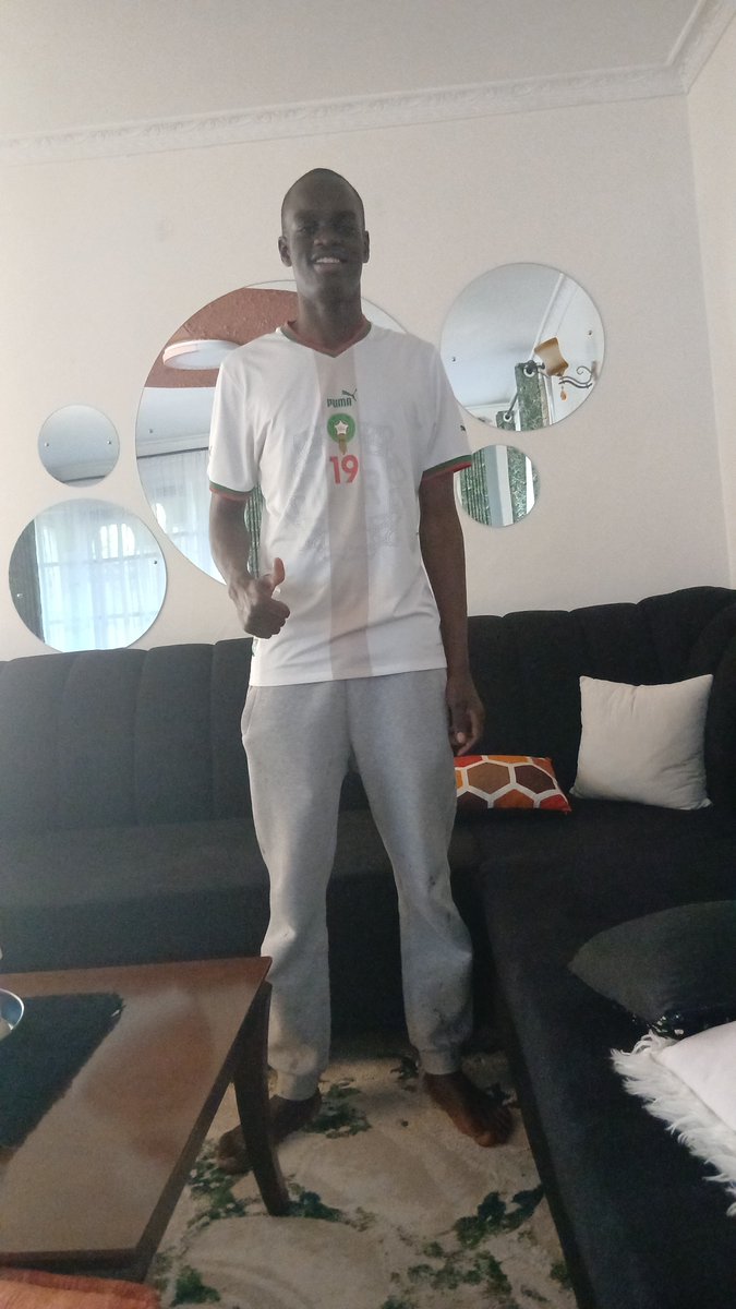 bedjosessien's tweet photo. My son Prince John Essien is celebrating Morocco 🇲🇦 win my family is happy 

Dima Maghrib 
@soka25east https://t.co/ddtEIssGdg