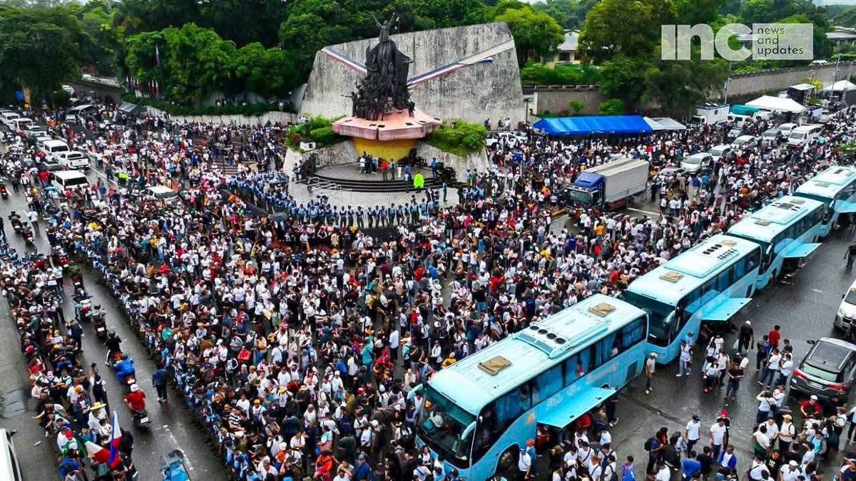 Pinas4321's tweet photo. Breaking News ⚠️

Massive rally in Manila against the massive corruption and selective justice under the Marcos government.

How many Western media reported?

#CNN #NyTimes #Bloomberg #BBC #Philipines #Trump #ASEAN2026 #Marcos #Duterte #WeAreOne #June30Rally 
#SenatorMarcoleta https://t.co/wsAKGT10Ou