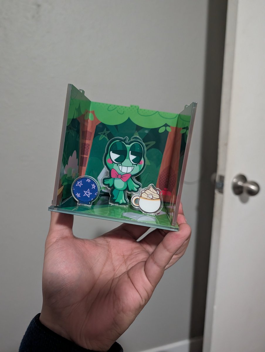 naashkaa's tweet photo. I got the funny rare ribbit 🥹✨💚🖤💛🧡❤️
#TADC #ribbit 
Today sucked at work.
So this made up for it 🥹😭 https://t.co/OUgZJIgCKf