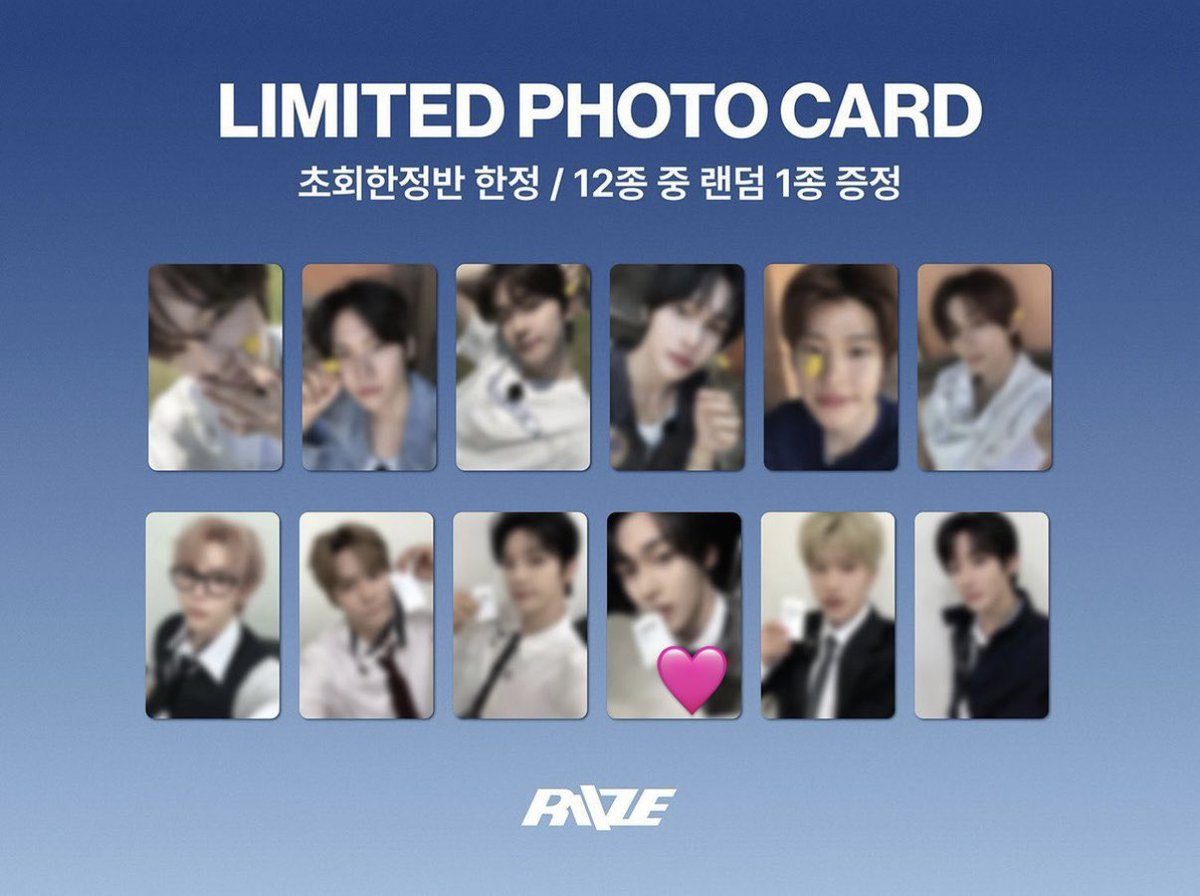 m1_wbs's tweet photo. RIIZE ライズ Ⅱ トレカ 初回限定 limited photcard ktown4u フィギュア llog B 交換

【譲】タロ、ウンソク、ソヒ、アントン
　　画像1枚目

【求】ウォンビン
　　画像2枚目以降🩷のもの

郵送📮or7/23.24神戸ペンミ手渡し可能です
条件の合う方、お声掛けお待ちしております https://t.co/BbylgVjEFX