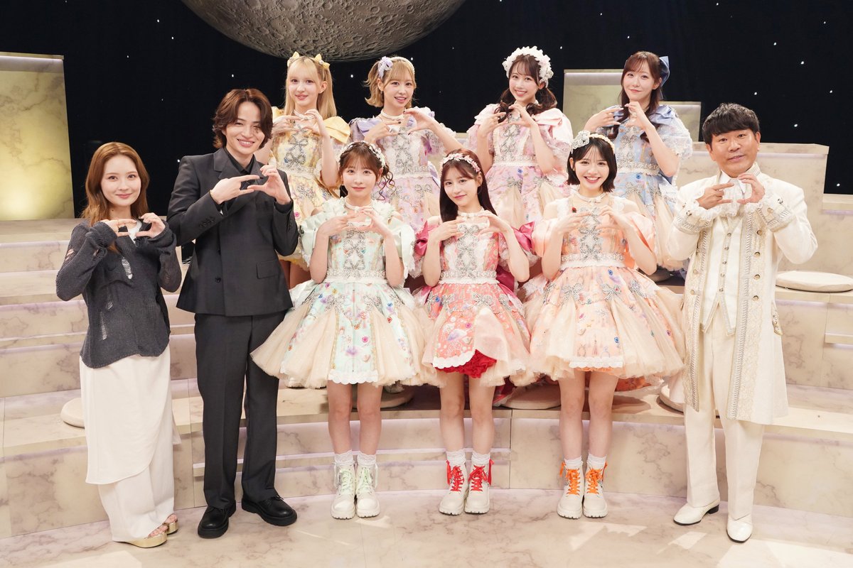 FRUITS_ZIPPER's tweet photo. ✨📺 「夜の音-TOKYO MIDNIGHT MUSIC-」出演 📺✨

本日6/30(火)24:34〜
日本テレビ系「夜の音-TOKYO MIDNIGHT MUSIC-」

『ぱわーオブらぶ』『わたしの一番かわいいところ』
の2曲を披露させていただきます💚🧡❤️🩵🩷💜💛

アイドル未経験の鎮西寿々歌、早瀬ノエル、真中まな、松本かれん
アイドル経験者の櫻井優衣、月足天音、仲川瑠夏

そんなフレッシュな4人と経験豊富な3人が集まって誕生したFRUITS ZIPPER🍎
力不足に泣いた日々、夢をつかむために支え合った思い出を話した、スタジオトークにもご注目ください📚

🗓️6/30(火)24：34〜25：04 
※時間が通常回より10分遅い放送となります

🔗番組詳細はこちら
https://t.co/FuHtHRFEZk

#FRUITSZIPPER #ふるっぱー 
#フルーツジッパー