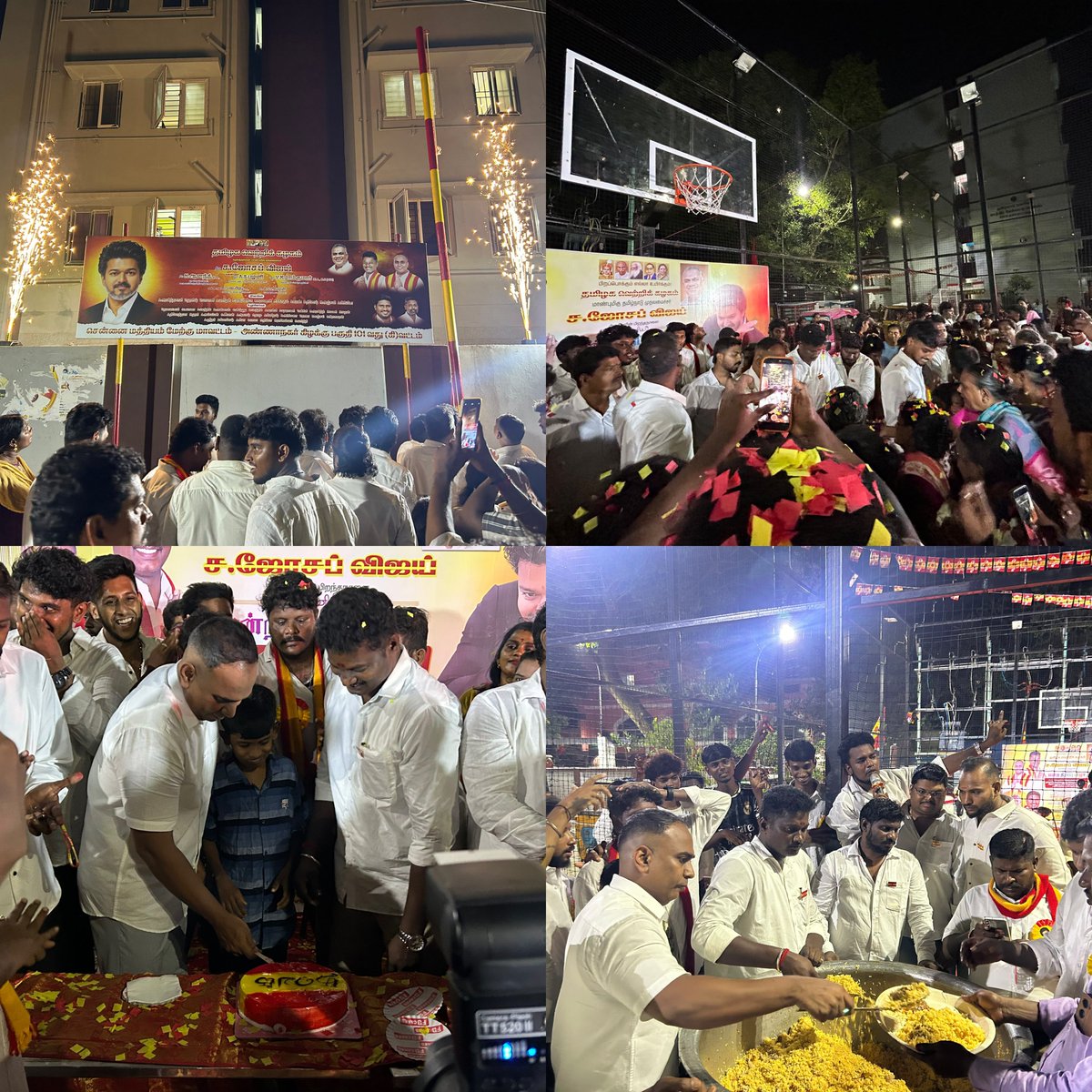 vkramkumarmla's tweet photo. பிறப்பொக்கும் எல்லா உயிர்க்கும் 
தமிழக வெற்றிக் கழகம் 
மாண்புமிகு தமிழக முதலமைச்சர்  C.ஜோசப் விஜய் அவர்களின் பிறந்தநாளை முன்னிட்டு ,
சென்னை மத்தியம் மேற்கு மாவட்டம் அண்ணாநகர் சட்டமன்ற  தொகுதிக்கு உட்பட்ட இடங்களில், அண்ணாநகர் திரு.A.S பழனி (மாவட்ட கழக செயலாளர்) அவர்கள் மற்றும் அண்ணாநகர் சட்டமன்ற உறுப்பினர் திரு. V.K.ராம்குமார் தலைமையில் பொது மக்களுக்கு பல்வேறு நலத்திட்ட உதவிகளான சம பந்தி விருந்து, பெயர் பலகை திறந்து வைக்கப்பட்டு குழந்தைகளுக்கு நோட்டு,புத்தகம்,பென்சில் போன்ற பொருட்கள் வழங்கப்பட்டது மற்றும் மருவத்துவ முகாம், இரத்ததான முகாம் 
,கண் பரிசோதனை முகாம்,கோவில்களில் சிறப்பு பூஜை உள்ளிட்டநிகழ்ச்சிகள் நடைபெற்றது. இதில் மாவட்ட, பகுதி,வட்ட மற்றும் சார்பு அணி நிர்வாகிகள் மற்றும் கழக தோழர்கள் அனைவரும் கலந்து கொண்டு விழாவினை சிறப்பித்தனர். 

#CMJosephVijay #cmvijay #tvkvijay #Vkramkumarforannanagar #annanagar