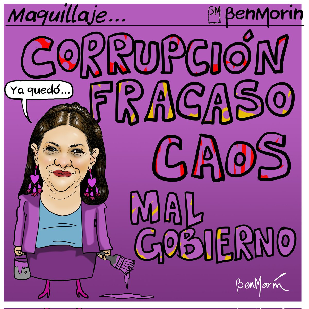 HectorA13447233's tweet photo. @Erika_Velasco_ Sencillo claramente corruptA siendo simplemente claramente corruptA = @ClaraBrugadaM
#QuePoca https://t.co/Z7K8lq0sr4