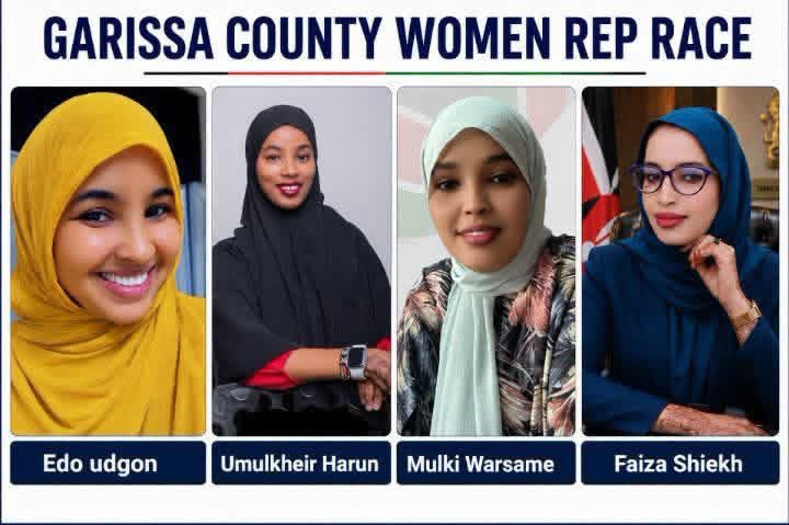 Dayib1's tweet photo. Xildhibaanada Qoondada Dumarka Garissa County. 

Rer Garissa tuone maoni yenu mapema ?

Vote https://t.co/HLKIB3hSNU