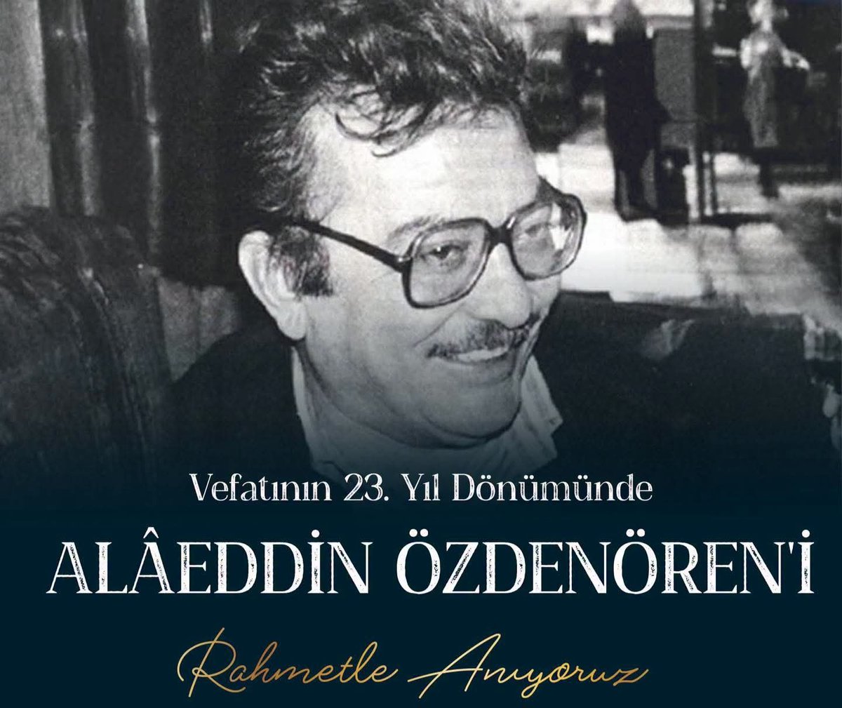 resul3380's tweet photo. Fikir dünyamızın derin denizlerinde inancı, hakikati ve hayatı mısralarıyla nakşeden, “Yedi Güzel Adam”dan biri olan Alâeddin Özdenören’i, ebediyete irtihalinin yıl dönümünde rahmetle yâd ediyorum. https://t.co/cPjujdzes1