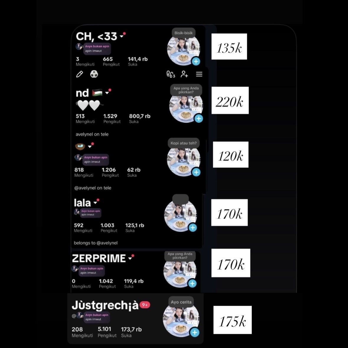 mimilo0w's tweet photo. @solmeraaw wts akun tiktok 
https://t.co/4mlJ9CFgee
https://t.co/ImBdZdm1ZA https://t.co/3z0U9EwJ2F