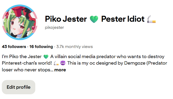 PikoJester's tweet photo. I got 3.7k viewers on Pinterest.
Piko-chan is popular! https://t.co/KvBRte6NIE