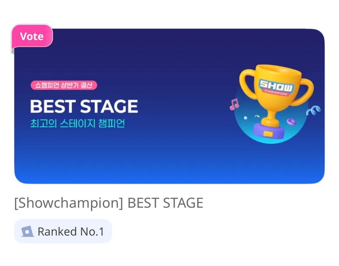 NEXZ_VoteBR's tweet photo. 📢 [VOTAÇÃO: SHOW CHAMPION!]

#NEX2Y, a votação para o BEST STAGE no Show Champion já começou e o nosso foco agora é total! 🏆

Atualmente, o #NEXZ ocupa o 1º lugar na categoria, mas a competição é acirrada e não podemos relaxar! Precisamos manter essa posição até o fim para garantir esse prêmio físico, que será mais um marco incrível para os meninos.

🗓 Período de votação: 29/06 até 08/07.

• Como votar:
1. Abra o app IDOL CHAMP.
2. Procure o banner "BEST STAGE".
3. Vote! A gente votação é ILIMITADA.

Vamos garantir que o NEXZ saia com esse troféu! Contamos com a força de cada um de vocês. 🔥 

@NEXZ_official #NEX2Y
