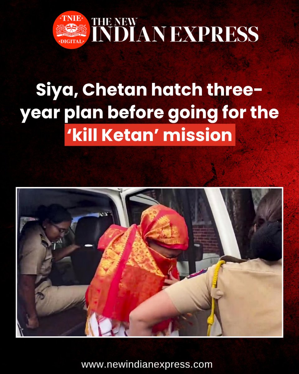 NewIndianXpress's tweet photo. #LohagadFort murder case | A meticulously planned crime which took an anti-climactic turn.

According to the police, the Class 12th failed Siya and Chetan had worked out a three-year plan: use Ketan’s resources to settle Chetan’s business and career, then eliminate Ketan by removing all traces of digital history, and later get married once everything is forgotten.

“As per the plan, Siya pretended that she was happy with the engagement with Ketan. They both planned the extravagant destination wedding in #Rajasthan with a budget of Rs 17 crore. Siya then persuaded Ketan to give her Rs 1 crore for buying ornaments, clothes and other things. Siya used that Rs 1 crore not for her marriage shopping, but handed it over to Chetan for investment in his business,” said police.

#PuneCrime #KetanAgarwal 

@ss_suryawanshi

🔗https://t.co/8Yof1YdfWJ