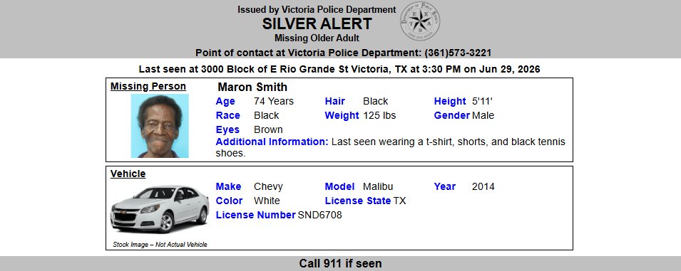 Texas Alerts tweet media