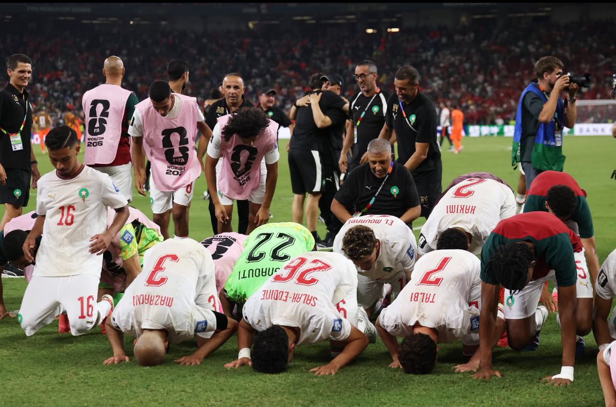 yabaleftonline's tweet photo. Morocco becomes the first African team to move to the round of 16 at the 2026 World Cup. https://t.co/k1xlYpy4UP
