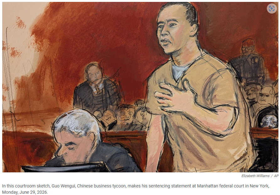 justice4_tibet's tweet photo. *𝗙𝗔𝗞𝗘 𝗛𝗘𝗥𝗢 OF CHINA Guo Wengui*

exploited the #Chinese diaspora's deepest trauma to steal over $1 billion.  

• 𝟯𝟬-𝗬𝗲𝗮𝗿 𝗦𝗲𝗻𝘁𝗲𝗻𝗰𝗲: Federal prison for massive financial fraud, not political martyrdom.

• 𝗦𝗵𝗮 𝗦𝗵𝘂 (Killing the Familiar): Weaponized anti-CCP fear to blindly drain his own community’s life savings.

• 𝗕𝗹𝗼𝗼𝗱 𝗠𝗼𝗻𝗲𝘆: Victims faced shattered families and crushing debt while he bought luxury yachts and mansions.

• 𝗭𝗲𝗿𝗼 𝗥𝗲𝗴𝗿𝗲𝘁: Faked illness in court, took no responsibility, and ordered followers to bully critics.

True democracy isn't built by greedy conmen selling fake dreams. 

A harsh, painful lesson for our community.
#China #Chinese #GuoWengui #USA #SeemaxSMEIPO #NEDMAR #NEDvsMAR #ChinaWatch 
Read More 👇👇
https://t.co/0AAd03sxTt

https://t.co/NzvpZhIIDz