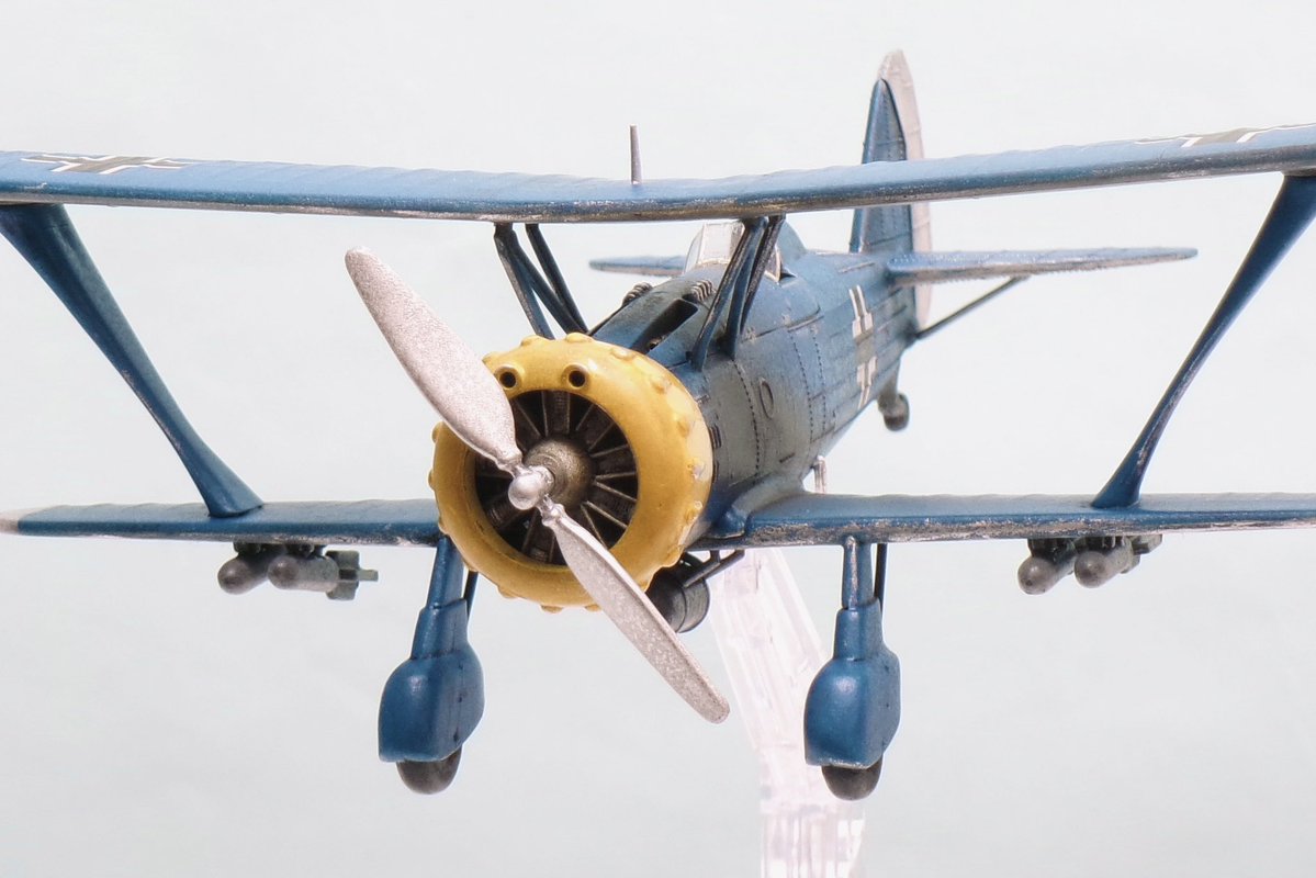 ztz3oo's tweet photo. #Airfix 1:72 #Hs123
飛行状態も撮ってみました。 https://t.co/i81UEA3r38