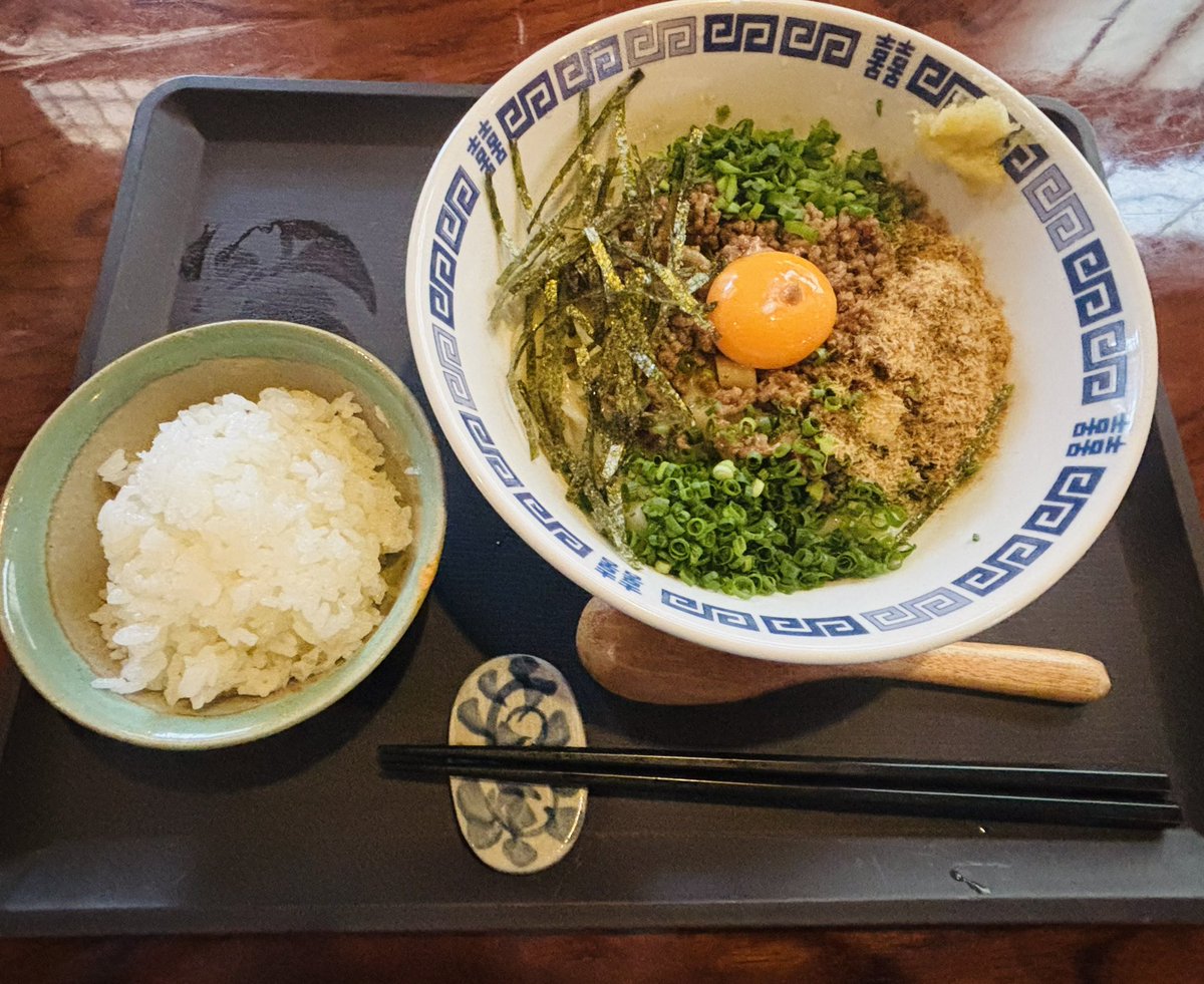 ena_typeab's tweet photo. 6月限定は #台湾まぜうどん
#ランチ https://t.co/bQNMPIXmBT