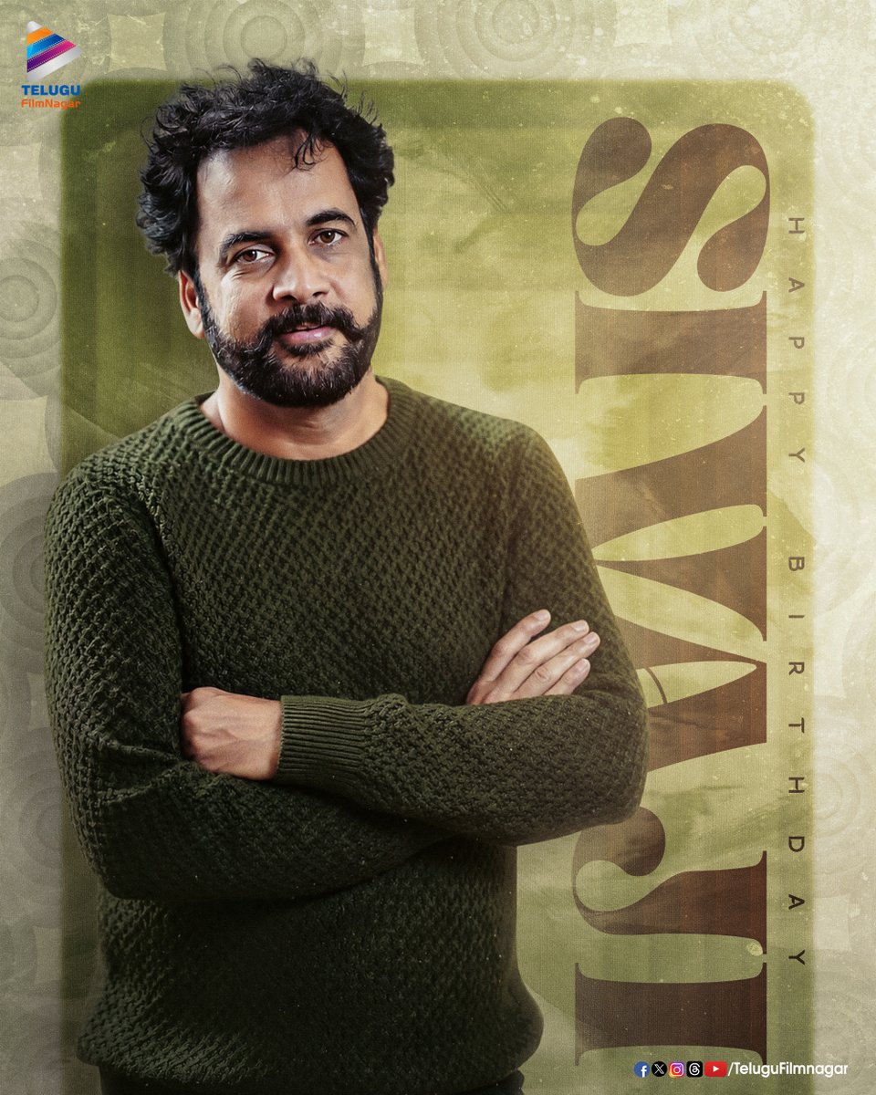 telugufilmnagar's tweet photo. Extending our heartfelt birthday wishes to the brilliant &amp; versatile actor @ActorSivaji!🥳🎉
We wish you a fantastic year ahead and all the luck &amp; success for your upcoming projects!!🤩

#HappyBirthdaySivaji #HBDSivaji #TFNWishes #TeluguFilmNagar https://t.co/w3YzSjBfjl