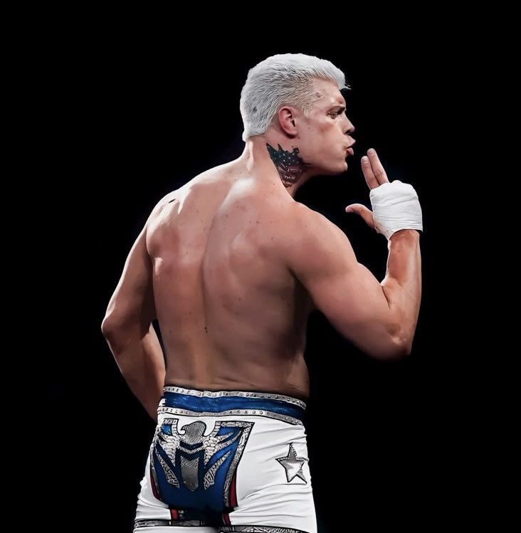 FadeAwayMedia's tweet photo. Happy 41st Birthday to QB1 and the face of WWE, Cody Rhodes. https://t.co/E4clPFbrmA