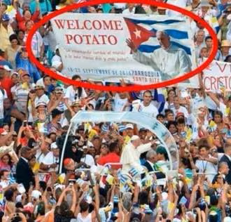 MonicaEHM's tweet photo. @Tc2AM @AMAZlNGNATURE Hahahaha, you just made two jokes at the same time!!! This pic is NOT from Peru and that pope is Francisco, context: papa in Spanish means potato or pope
And the current pope, Leo, said: "I got a phone call from Peru to tell me that with me, now, there are 4001 potato varieties" https://t.co/gmqqGgaldC