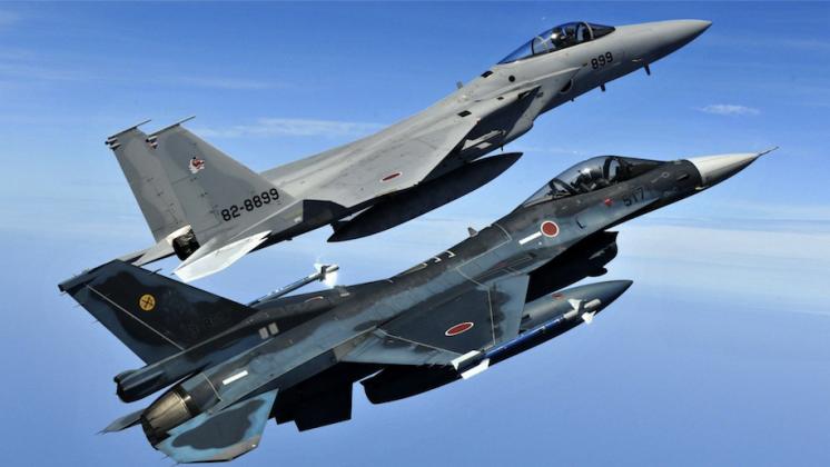 MilitaryWatchM's tweet photo. Japanese Fighters Conduct Simulated Attack Runs Against Chinese Aircraft Carrier Liaoning

During the recent 40-day deployment of the Chinese aircraft carrier Liaoning for 40 days of operations in the western Pacific, the Japan Air...https://t.co/DDvaL1Gur5 https://t.co/T3W2bVo6Pq