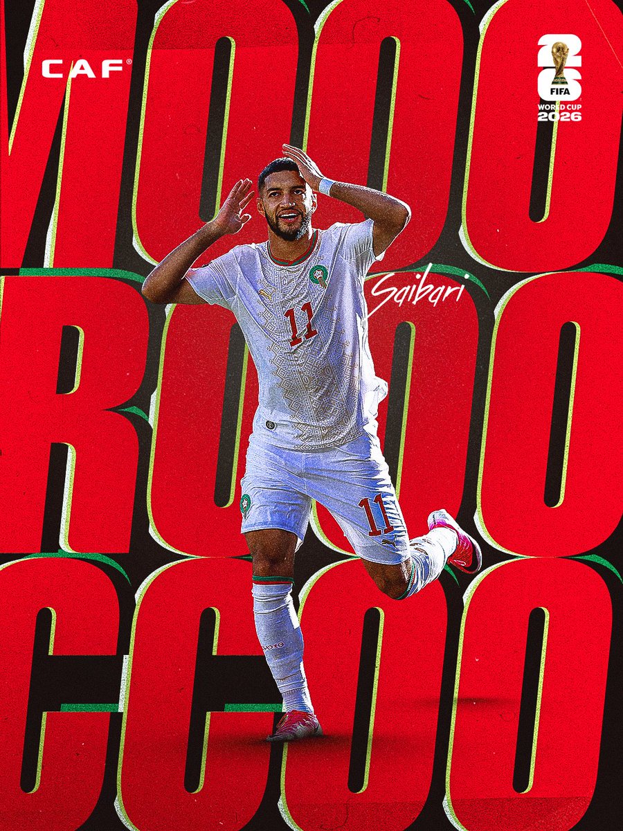 caf_online_FR's tweet photo. LA PRESSION ? CONNAÎT PAS. ISMAËL SAIBARI. 🇲🇦❤️

#FIFAWorldCup https://t.co/J8DTqErmiB