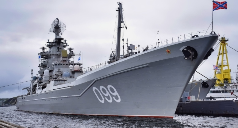 MilitaryWatchM's tweet photo. World’s Fastest Combat Ship: Russia’s Most Heavily Armed Nuclear Missile Cruiser Can Outrun the Entire U.S. Navy

The Russian Navy is preparing to return its most formidable surface combat ship to operational service, as following the most...https://t.co/I86UXxwTfi https://t.co/HHqank9KMT