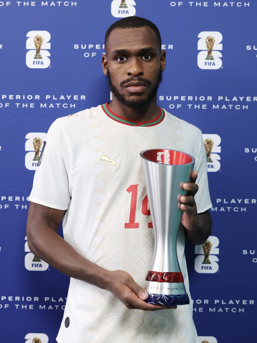 lnstantFoot's tweet photo. 🚨 OFFICIEL ! ISSA DIOP EST ÉLU HOMME DU MATCH FACE AUX PAYS-BAS ! 🥇🇲🇦 https://t.co/GIWPj4lhvL