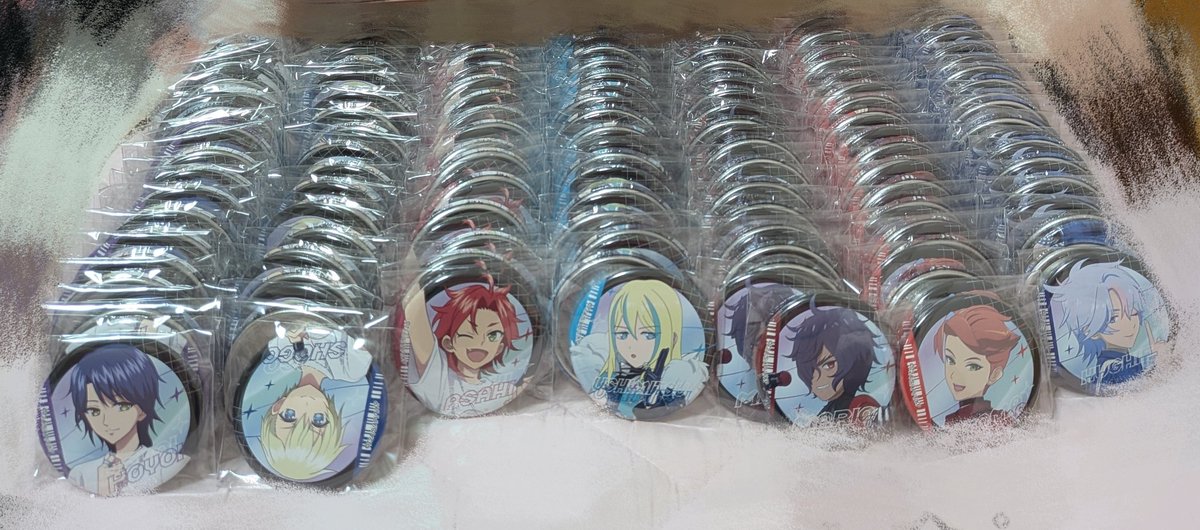 Sayuri_0610's tweet photo. 交換・買取・譲渡
KING OF PRISM キンプリ キンツア スパライ ランダム 缶バッジ

求:現金(PayPay可)or同種シンヤ
譲:シンヤ以外

各メンバー30個程在庫あります。
レート考慮のうえ、希望額のご提示をお願いいたします。

まとめて買い取ってくださる方探してます😭

神奈川手渡し>>都内手渡し>>郵送 https://t.co/q15bqZ2WGH