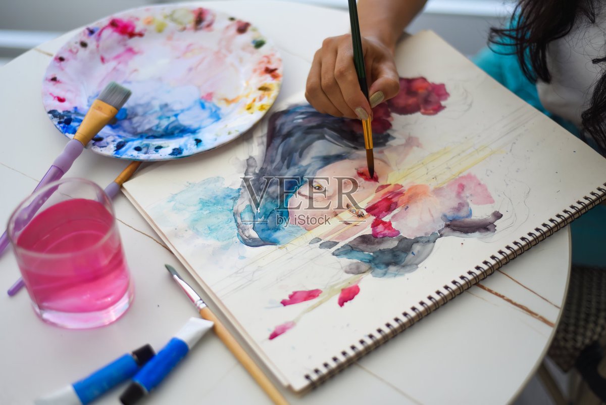 rosglan's tweet photo. Looking for a fun way to boost your weekend Try watercolor doodling! No fancy skills needed, just grab a notebook and some cheap paints.  Small steps = big creativity wins. Start today!， https://t.co/GSyoK1QxKt