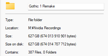 VaGrandTalks's tweet photo. For your realization this is my footage of Gothic remake,  in HQ.

I also have a few other projects in. But my lazy ass couldn't finish the scripts in time. https://t.co/wqb1TRzCQX