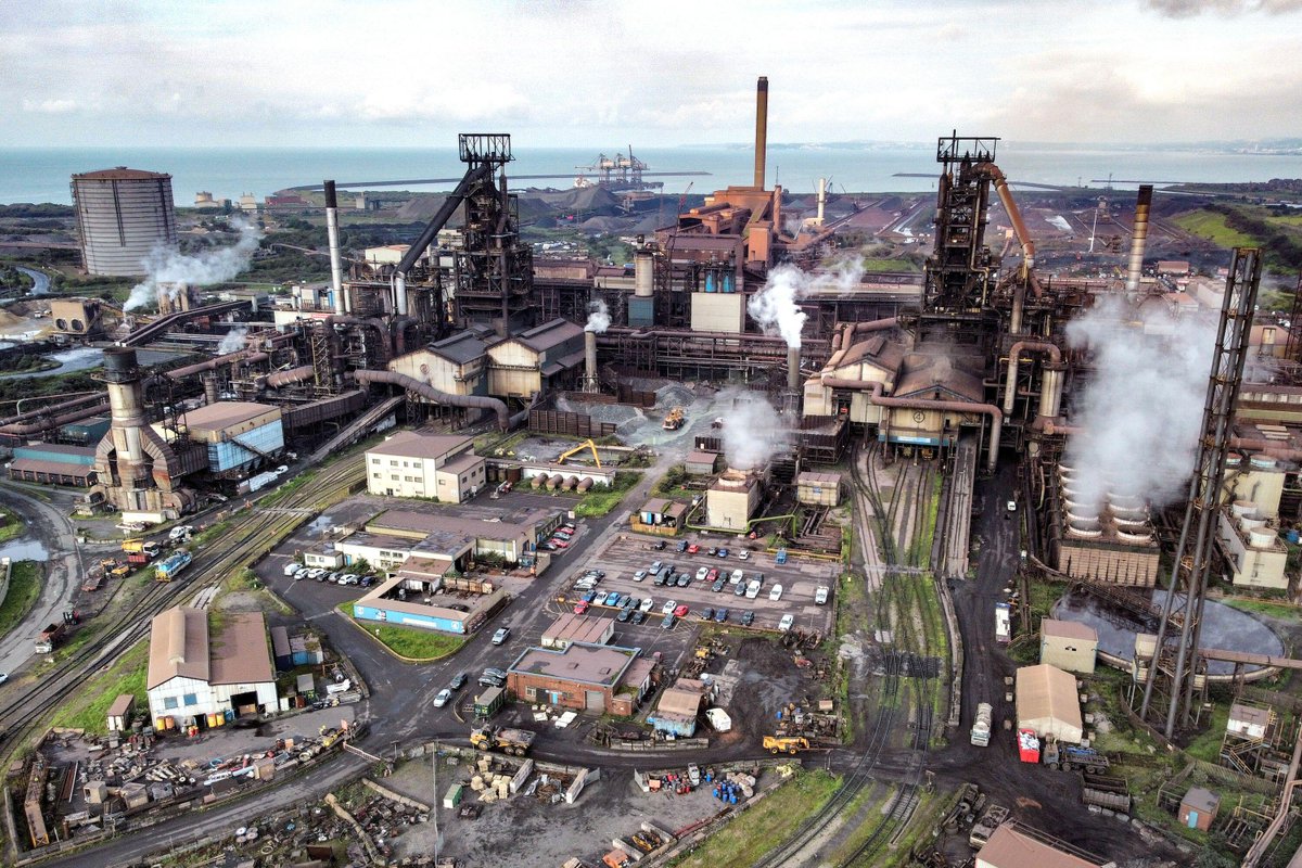 LBCNewsWales's tweet photo. A councillor in Port Talbot has called for Andy Burnham to re-nationalise the steelworks there, after the prospective new Prime Minister said he wanted to devolve more powers to towns "undergoing industrial transition". https://t.co/vzVXJIdKlh